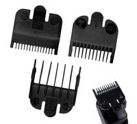 3Pcs Clipper Guards for Most Wahl Clippers and Babyliss FX870, 3 Sizes Clipper Guides Replacement (1/16”, 1/8", 3/16"), Professional Hair Clipper Guide Combs & Beard Trimmer Guards