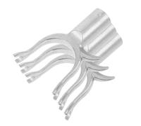 3pcs Clothes Pole Fork Replacement Head U-shaped 1.9cm Aluminium Alloy