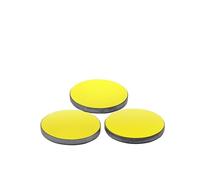 3Pcs Co2 Laser Si Reflective Mirrors for Laser Engraver Gold-Plated Silicon Reflector Lenses Dia.19 20 25 30 38.1(19.05mm)