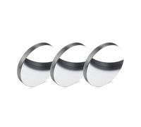 3pcs CO2 Mo Mirror Diameter 20mm 25mm 30mm Laser Reflective Molybdenum Lens for Engraving and Cutting Machine(30mm)