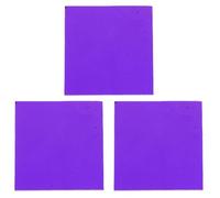 3pcs Cobalt Glass Plate for Flame Tests, School Laboratory Glass | Blue Violet Filtering Surface, Aids Potassium Visibility, Simple to Carry, Random Color
