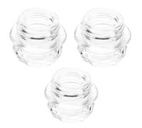 3pcs Coffee Pot Glass Knob Replacement Top for Percolator and Makers