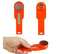 3Pcs Coffee Scoop Funnel,Precise Portioning Coffee Measuring Spoon,2 in 1 Slide Measuring Scoop,Extended Handle Ergonomic for Protein Powder,Tea