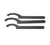 3Pcs Coilover Spanner Wrench Set - C Steel Shock Adjuster Tool for Precise Suspension Adjustment - Hook Design for Easy Use Ideal for Car Enthusiasts and Mechanics