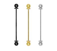 3PCS Collar Pins for Men, Collar Pin & Bar Set For Men Dress Shirts Classic Collars Clips Tie Pins Formal Accessories for Wedding Business