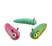 3pcs Colorful Caterpillar Sand Filled Shaping Creative Toy for Stress and Anxiety Relief
