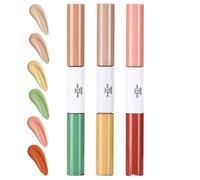 3pcs Colour Concealer, Waterproof Face Concealer, Long-Lasting Makeup Corrector, Improved Natural Contouring, Adjustable Skin Matching, 8ml, For Wedding, Gatherings, And Professional Photography