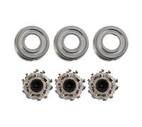 3PCS,Compatible for Xiaomi,Compatible for Mijia,S500C S500 S300 Electric Shaver Head Replace Shaver Net MJTXD01SKS Cutter Head Accessories.
