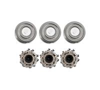 3PCS ，Compatible For Xiaomi Mijia， S500C S500 S300， Electric Shaver Head Replace Shaver Net MJTXD01SKS Cutter Head Accessories