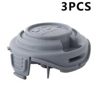 3Pcs compatible with Black & Decker STC5433 Type 1 / STC5433PC Type 1 HDL ABS Line Spool Caps, 90588530 S202