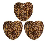 3PCS Cool Cheetah Leopard Car Air Freshener Hanging Scented Cards Cute Gray Car Fresheners Long Lasting New Cars Scents for Women Men Natural Air Freshener with Lanyard Automotive Freshies