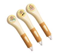 3Pcs Correction Tape Roller 6mx5mm for Note Taking Refillable White Out Tapes Total 18m for School and Tape