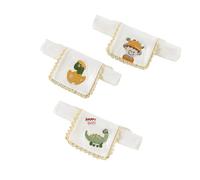 3Pcs Cotton Absorbent Sweat Towel for Baby and Kids Gentle Skin Friendly Breathable Design for Preschool Daycare Breathable Cotton Baby Sweat Towel