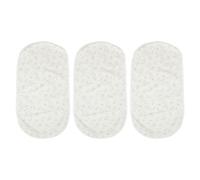 3pcs Cotton Diaper Changing Pad for Home Use with Rounded Corners