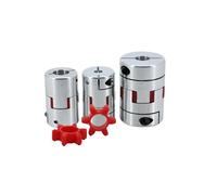 3PCS Coupling 10 * 14mm 4 5 6 6.35/8/9.5/10/12/12.7/14/15/16mm Flexible Plum Shaft Coupling CNC Stepper Motor Coupler D30L40(5x5)