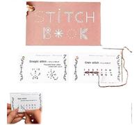 (3pcs) Creative Mini Sewing Book,DIY Creative Mini Sewing Card Set,Sewing Kits for Various Sewing Techniques,Sewing Books for Embroidery and Sewing Enthusias