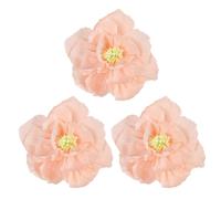 3pcs Crepe Paper Flowers 3d Visual Effects Realistic Create Atmosphere Paper Birthday Backdrop Flower Craft Wedding Supplies Kaesi