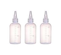 3Pcs Crested Gecko Food and Water Feeding Bottle Practical Reptile Feeder Bottle Gecko Feeding Ledge Small Pet Ledge Accessories,for Chameleon Lizard Turtle and Other Small Animal Enclosures