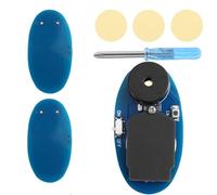 3pcs Cricket Noise Maker Prank, Oval Shape Concealed Annoying Beeping Device with 16 Chirping Sounds Prank Noise Machine for Office School Home Party Gag Gifts (Blue)