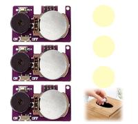 3PCS Cricket Noise Prank Toy, Cricket Noise Maker Prank,Annoying Noises Maker Suitable for Home, School Parties(Purple)