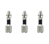3pcs Crossing Bit Set Precisions Screwdriver Bit Set Repair Tool for Stable Performances in Various Application Crossing Head Screwdriver