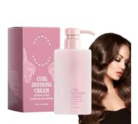 3PCS Curl Defining Cream, Hair Halo Curl Defining Cream,Curl Cream for Curly Hair Anti Frizz, Moisturizing, Smoothing for Curly & Wavy (2 Fl Oz, 1PCS)