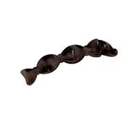 3pcs Cute Bowknot Twist Clip Back Of Head Hair Updo Banana Accessories