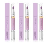 3Pcs Cuticle Oil Pen for Nails,Portable Care Cuticle Oil Pusher Pen with Ceramic Tip Nail Care Tool for Repairing Cracked and Dry Nail for Home Salon