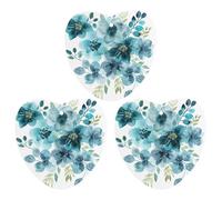 3PCS Cyan And Blue Car Air Freshener Hanging Scented Cards Cute lavender Car Fresheners Long Lasting New Cars Scents for Women Men Natural Air Freshener with Lanyard Automotive Freshies