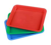3Pcs Darkroom Film Developing Tray for Photography Professional Paper Developer Tray Photo Processing Accessories Darkroom Print Photo Paper Developing Trays