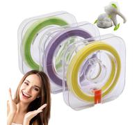 3pcs Dental Polishing Strip,Teeth Sanding Grinding Tool with 3 Sizes,Tooth File,Rolls Dental Teeth Abrasive Strip,Tooth Polish Abrasive Supplies Kit for Chipped Teeth Sandpaper(Yellow,Blue,Purple)