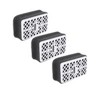 3pcs Deodorizer Cartridge for Toto Washlet THU6474-01, Plastic Bathroom Deodorizing Filter Replacement Toilet Bidet Essentials (Black)