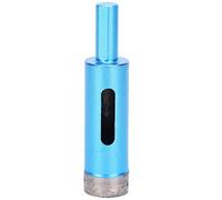 3Pcs Diamond Hole Saw Drill Bit, 20mm Wireless Drill Cutter for Granite Marble Concrete, Sintered Blue Diamond Bits with Elliptical Chip Removal Design for Electric