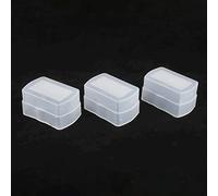 3Pcs Digital Camera Flash Bounce Diffusers Softbox Fit for 580EX Top Flash White