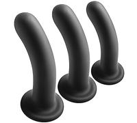 3Pcs Dildo Set Silicone Anal Dildo Anal Butt Plug Anal Toys with Powerful Suction Cup for G-Spot Stmulation Prostate Massage Anal Sex Toys for Men Women Couples Beginner Anal Training Masturbation