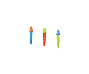 3pcs Dive Toys for Kids | Speedy Squid Underwater Diving Pool Training Toy Set, Complete Set for Kids, Boys and Girls, Multiple Colours