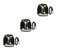 3pcs Dog Traction Strap Dog Harness Strap Dog Walking Harness Reflective Vest Pet Outdoor Pet Vest Harness for Puppies T