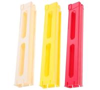 3pcs Domino Train Clips, Domino Extension Accessories for Kids, Random Style, Compatible with Domino Train Toys, Assorted Colors, Plastic, Ideal for 3 Year Old Boys, Building and Playing