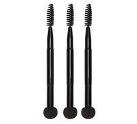 3PCS Double Ended Makeup Sponge Brush Mushroom Head Foundation Sponge Puff Eyebrow Brush Set for Professional Makeup Artists Beginners Soft Skin Friendly Reusable Travel Friendly