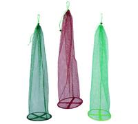 3pcs Drawstring Fish Guard Net Foldable Lightweight Mesh Fishing Net