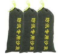 3pcs Drawstring Flood Sandbags for Household Emergency Canvas