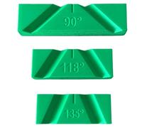 3pcs Drill Bit Sharpener, Angle Drill Guide with 90° 118° 135°, Professional Drill Guide for Woodworking, Precision Drill Jig for Bench Grinder, Easy to Use Manual Tool