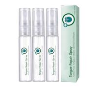3PCS Dry Mouth Spray,Tongue Moisturizing Spray,Instant Dry Mouth Relief,Tongue Repair Spray,Fissured Tongue Relief Spray,Fresh Breath Spray,Remove Odor,Natural Ingredients,Alcohol Free(30ml)
