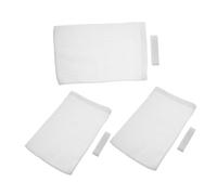 3pcs Dryer Vent Lint Trap Bags for Outdoor Indoor Vents White