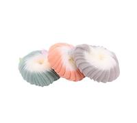 3Pcs Dual Color Loofah Sponge Bath Ball Mesh Body Scrubber for Exfoliating Durable and Design for Cleansing Dull Skin Texture for Shower Use