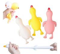 3Pcs Duck Toys, Jumbo Duck Gifts, Big Duck Toys for Giant Duck Set in Yellow Pink White Colours