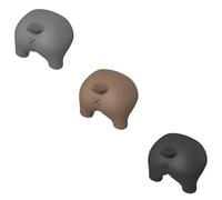 3Pcs Dustproof Pooping Dog Topper Funny Cartoon Toothpaste Cap Squeezer Amusing Convenient Poop Toothpaste Dispenser for Home Travel Daily Life