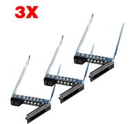 3PCS DXD9H Dell 14 Gen R440 R640 R740 SAS/SATA 2.5" SFF Hard Drive Tray Caddy