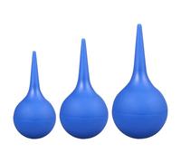 3pcs Ear Syringe Bulb, Air Blower Pump, Washing Ear Syringe Rubber, Earwax Remover Cleaning Ball, Vacuum Ear Wax Removal, Ear Washing Squeeze Bulb, Cleaning Ball Ear and Nose Care (30+60+75ml)