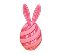 3PCS Easter Spiral Decompression Rabbit Egg, Easter Fidget Toys, Easter 3D Printing Mystery Bunny Egg Fidget Toy, 3D Printed Spiral Cone Bunny Fidget Toy, Cute Bunny Sensory Fidget Toys (1pcs-D)